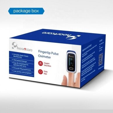 Pulsoksimetras Oximeter Pheartcare LX100 2