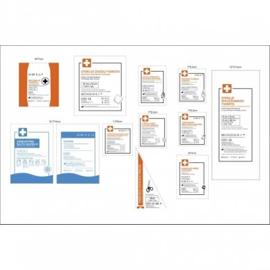 Atnaujintos 2022m. sudėties pirmos pagalbos vaistinėlė 3