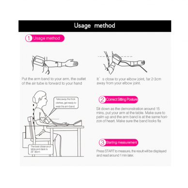 Automatinis Kraujospūdžio Matuoklis EG-A01 6