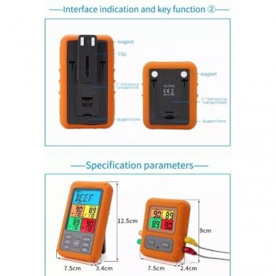 Mėsos termometras TS-TP40-X (Kopija) 2