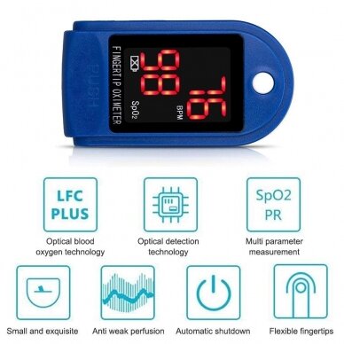 Pulsoksimetras Oximeter MLSXY6 4